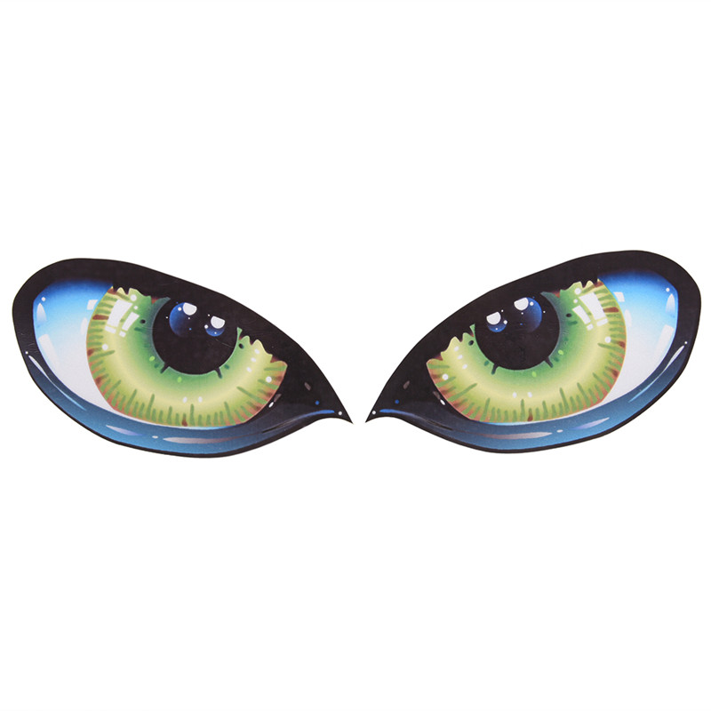 1 Cặp Mắt Mèo 3d Bí Ẩn