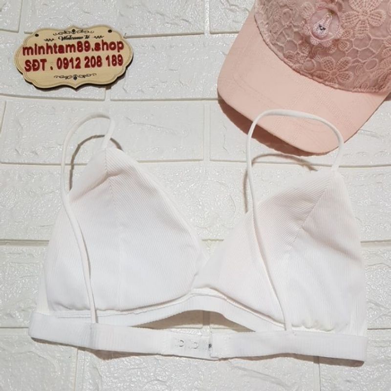 Áo bra su tăm lạnh siêu mềm.Có móc cài * Shop có che tên sản phẩm*