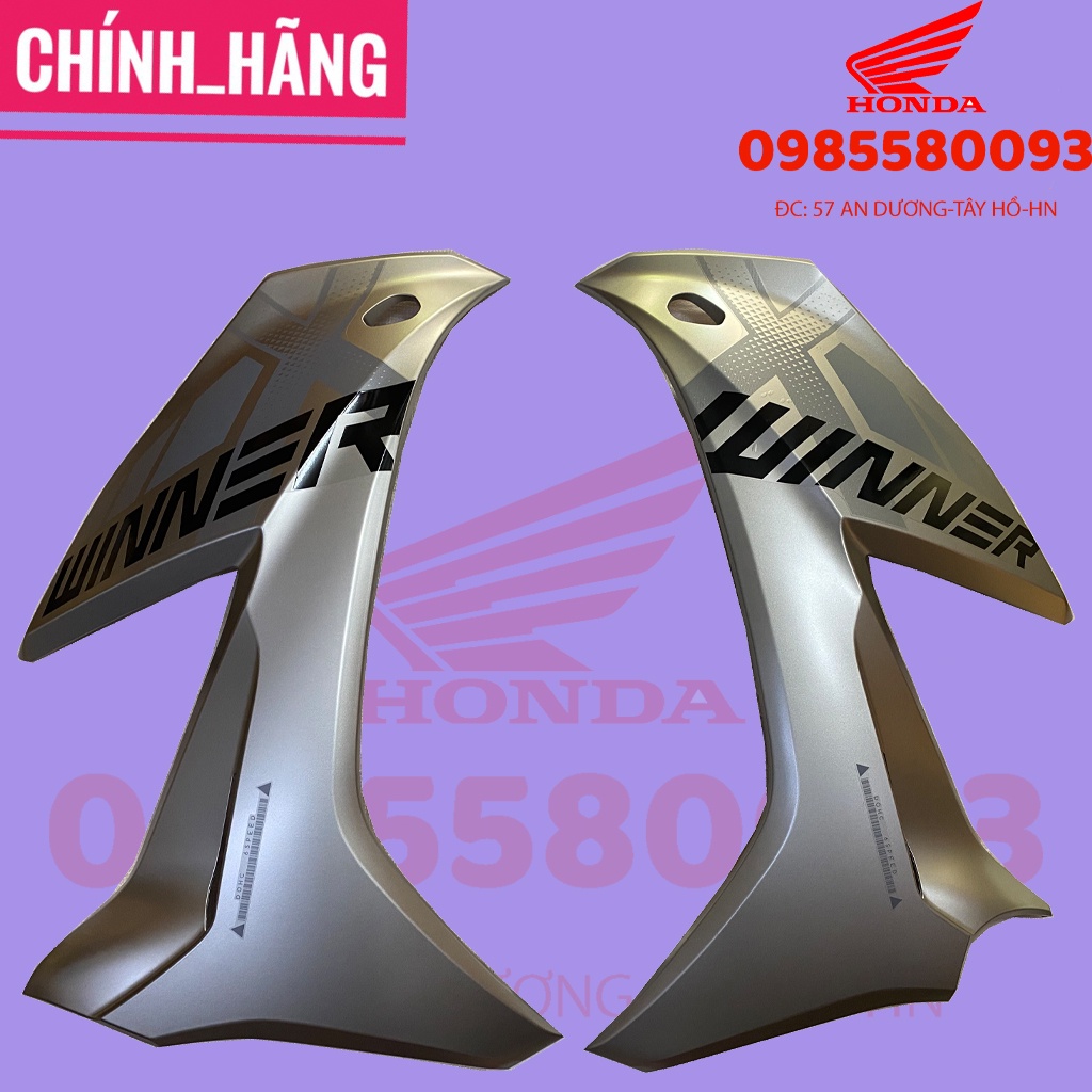 YẾM XE, NHỰA NHÁM Winner X Bạc đỏ Đen phiên bản thể thao
