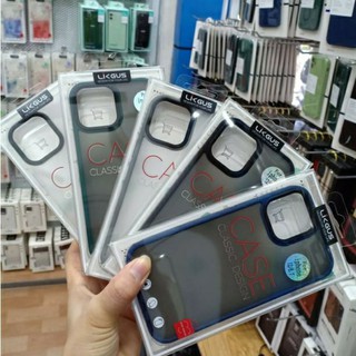 Ốp lưng likgus nhám viền màu iPhone 15 pro max/15 pro/14 pro max/14/13 pro max/13 pro/12 Pro/ 12 Pro Max/ 11 Pro max