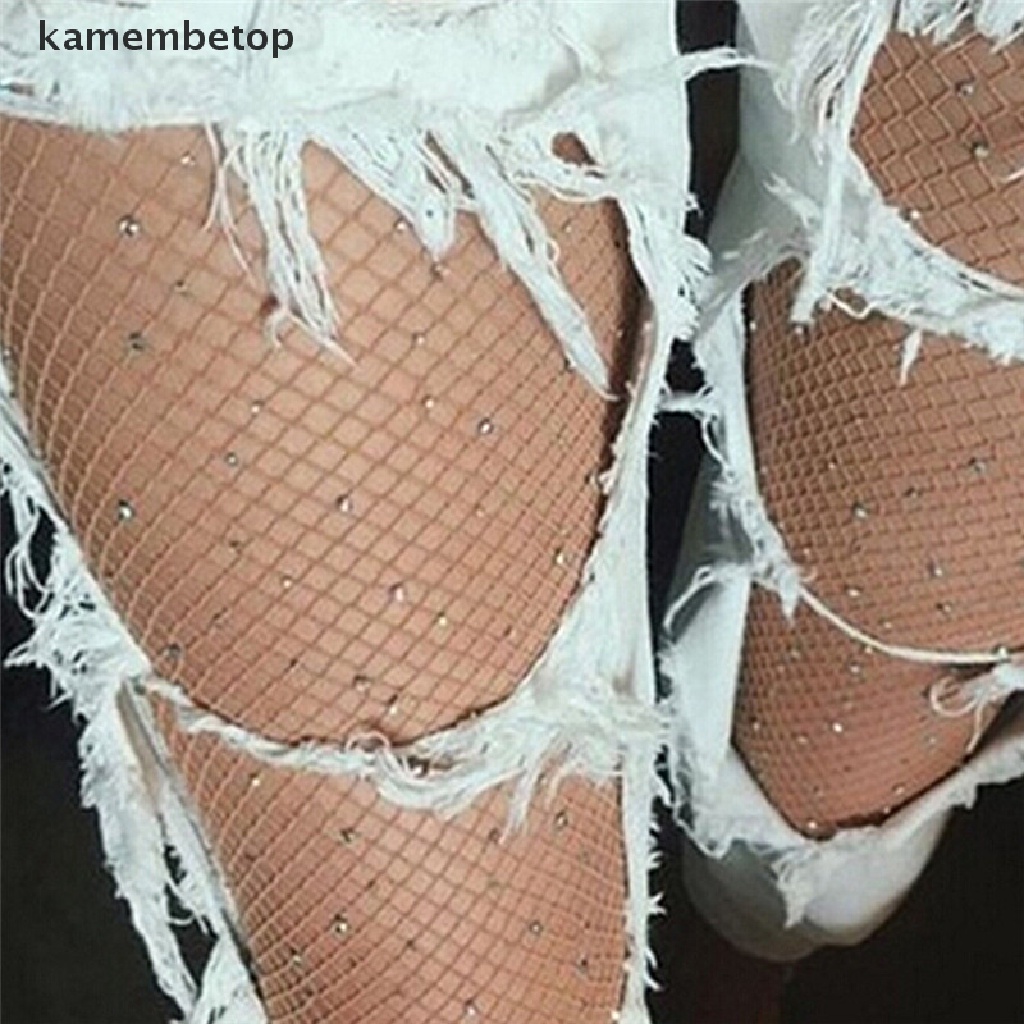 beto New Women Crystal Rhinestone Fishnet Net Mesh Socks Stockings Tights Pantyhose n
