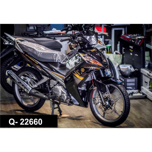 Tem rời Exciter 2006-2010 Vàng Đen