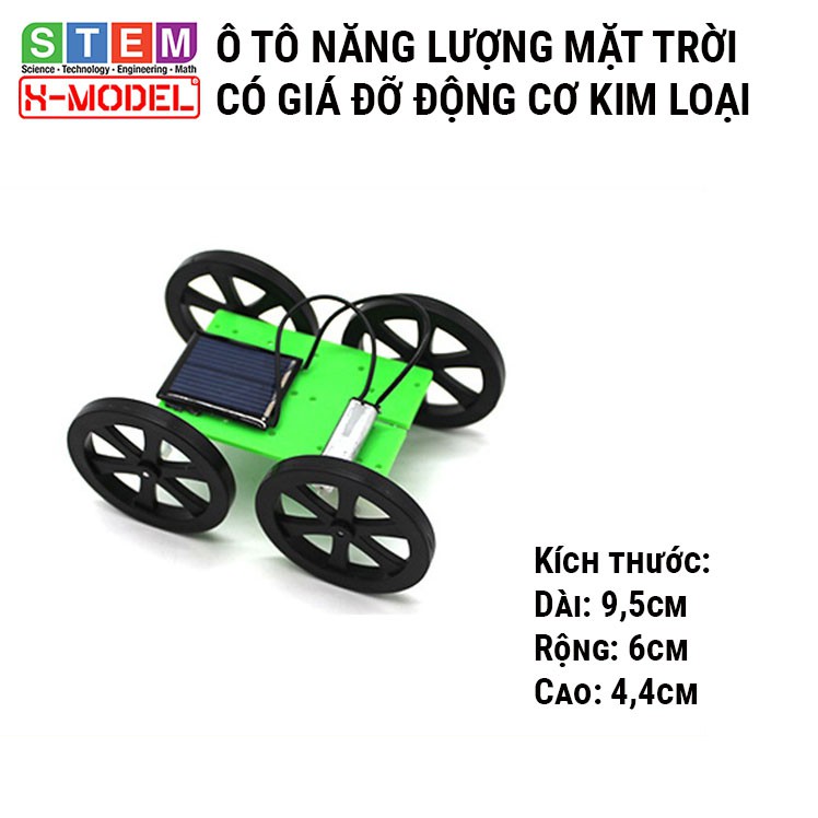 Đồ chơi sáng tạo STEM ôtô nhựa mini năng lượng mặt trời X-MODEL ST30 cho bé, Đồ chơi trẻ em DIY[Giáo dục STEM, STEAM]