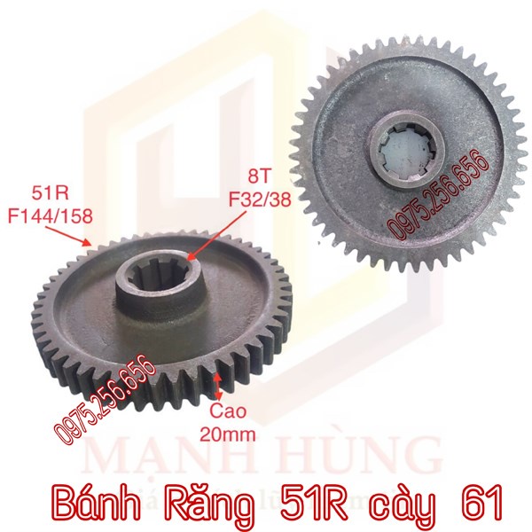 Bánh Răng 51R cày 61