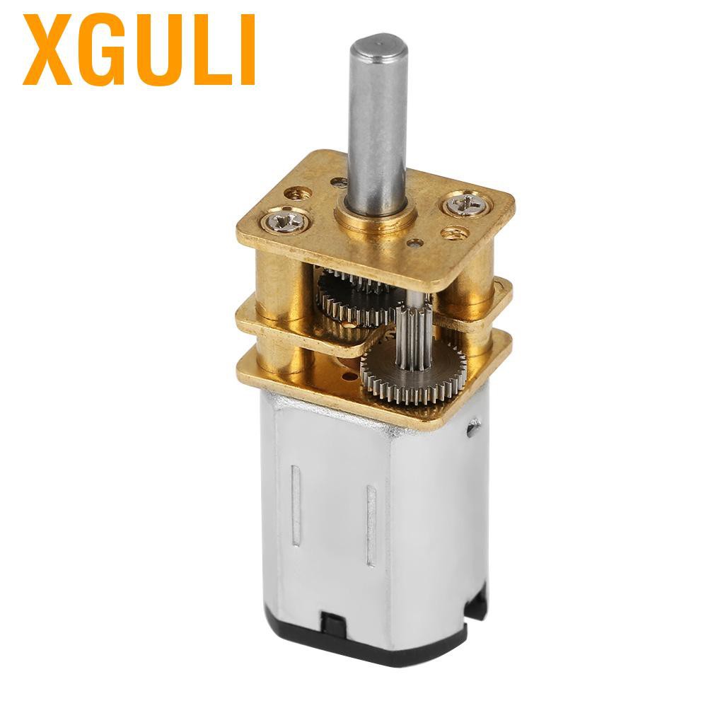 Mô Tơ Giảm Tốc Xguli N20 Dc3v 6v 12v 50-2000rpm