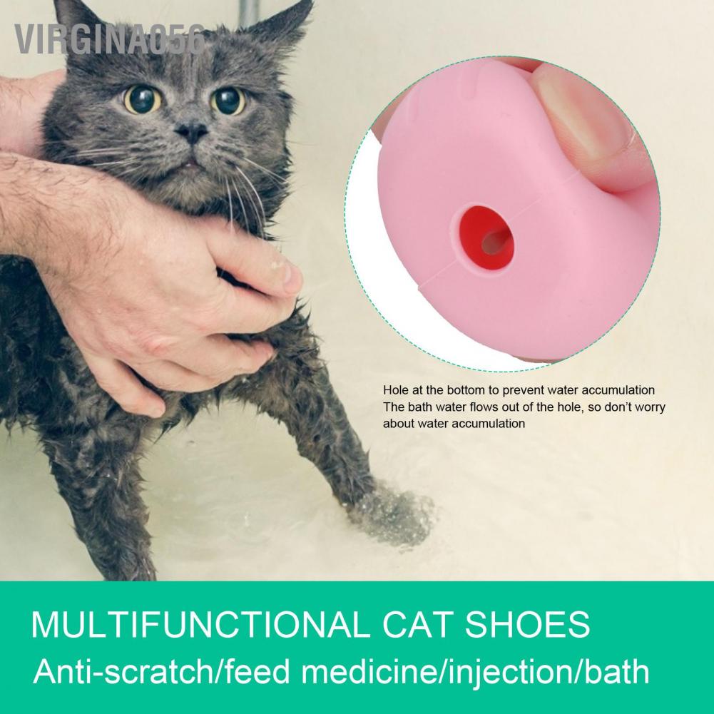 Vỏ Bọc Silicone Chống Trầy Xước Bảo Vệ Giày Bốt Cạo Râu Khi Tắm