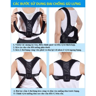 [ Bảo hành 12 tháng ] áo chống gù lưng cao cấp