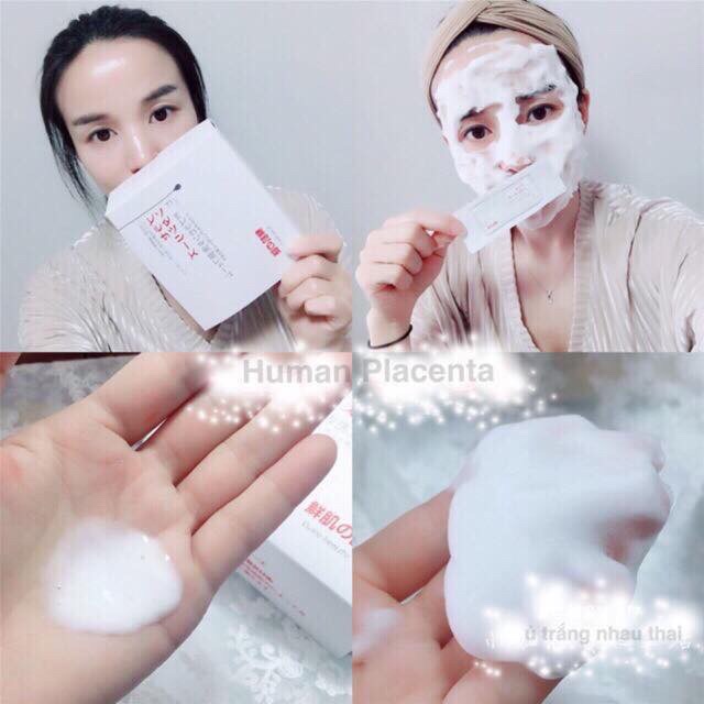Gói Ủ Trắng Face Nhau Thai Cừu Nội Địa Nhật | BigBuy360 - bigbuy360.vn