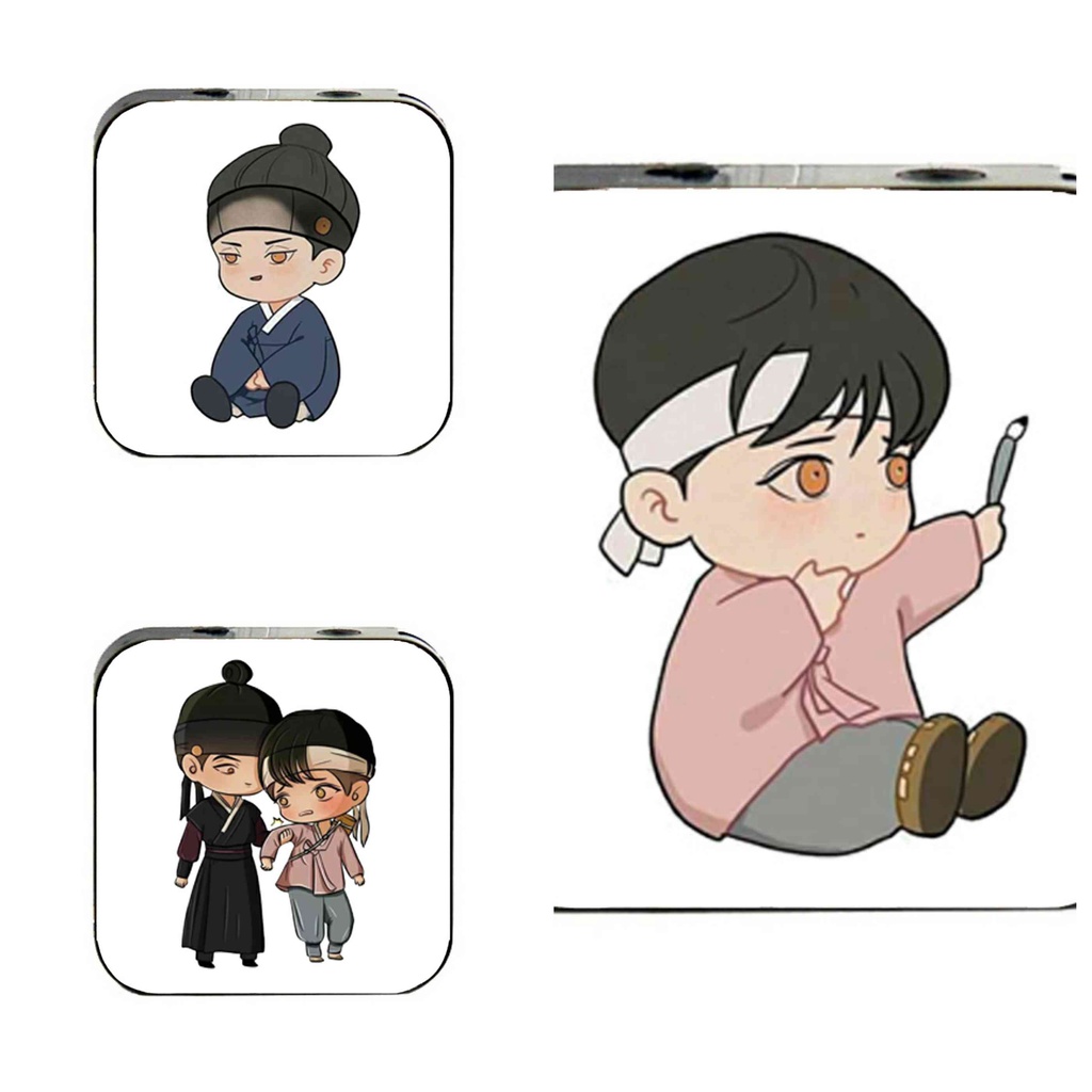 Máy nghe nhạc mp3 Dạ ký boylove cầm tay mini tặng tai nghe dây cắm có mic &amp; dây sạc game anime chibi