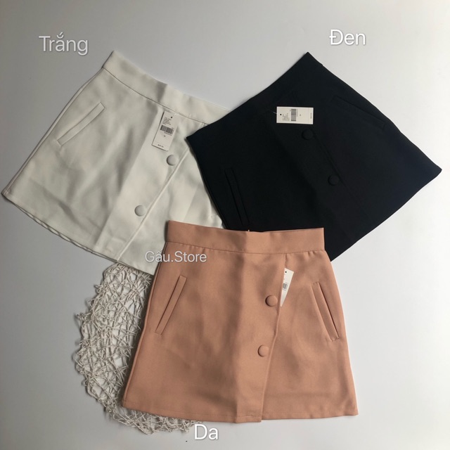Quần váy chữ A nút bọc đủ màu đủ size kèm hình thật và Clip | BigBuy360 - bigbuy360.vn