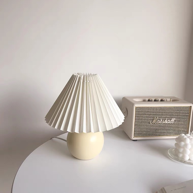 Đèn Nấm đế tròn mini để bàn xinh xắn đáng yêu decor phòng