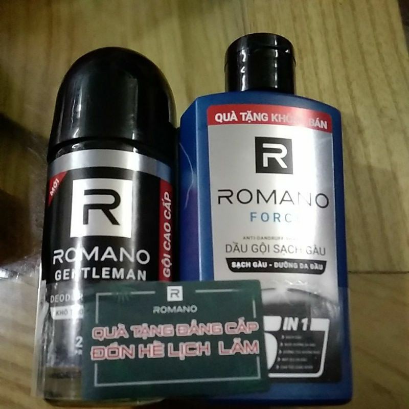 Lăn khử mùi Romano 50ml (hết hàng km,)