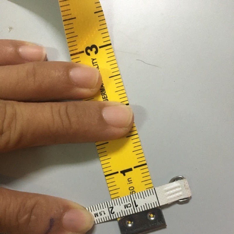 Thước dây bản to 8mm chất liệu sợi dệt