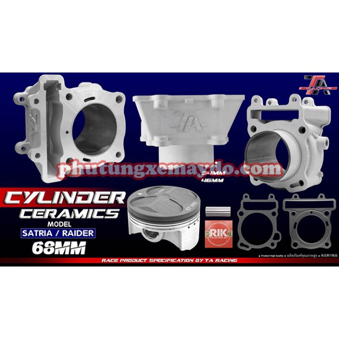 LÒNG RAIDER SATRIA TARACING 68MM
