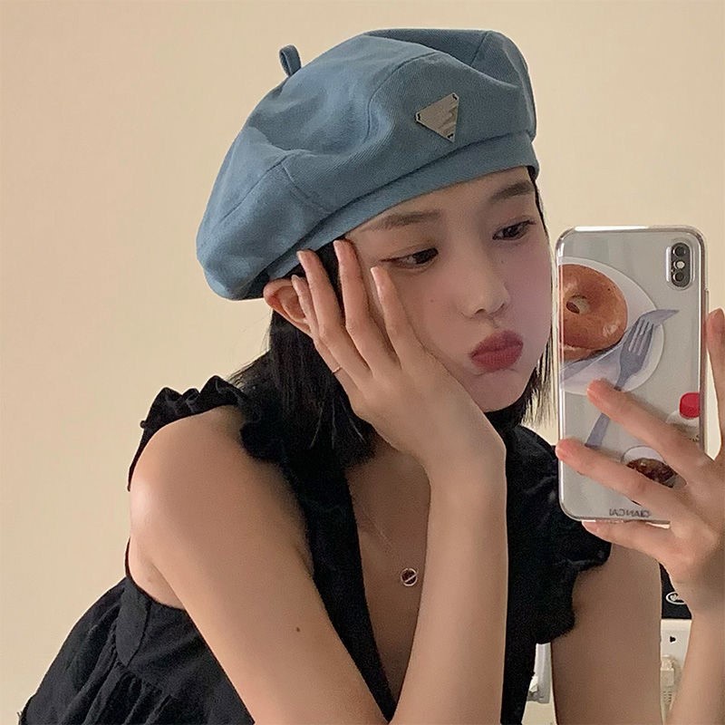 Mũ Beret Phong Cách Cao Bồi Thời Trang Mùa Hè Dễ Phối Đồ