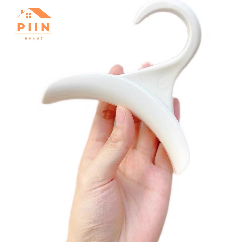 Móc treo túi xách bản rộng chống gãy quai màu trắng size lớn PIIN HOUSE phong cách tối giản