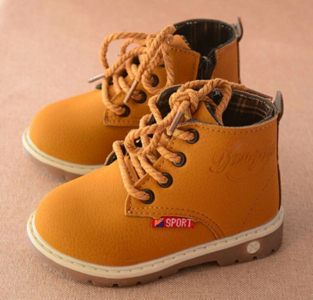 Boot nam cổ ngắn cho bé