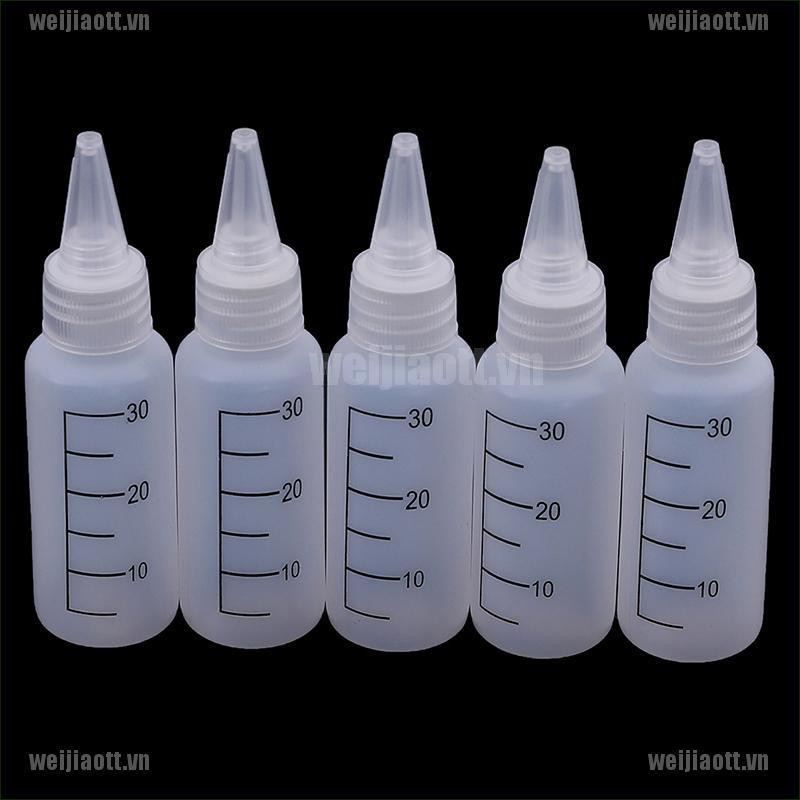 Set 10 Lọ Nhựa Trong Suốt 30ml Đa Năng