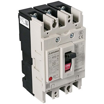 APTOMAT Át khối  3 Pha Mitsubisi MCCB 3P  NF32-SV 3P 3~32A 5kA