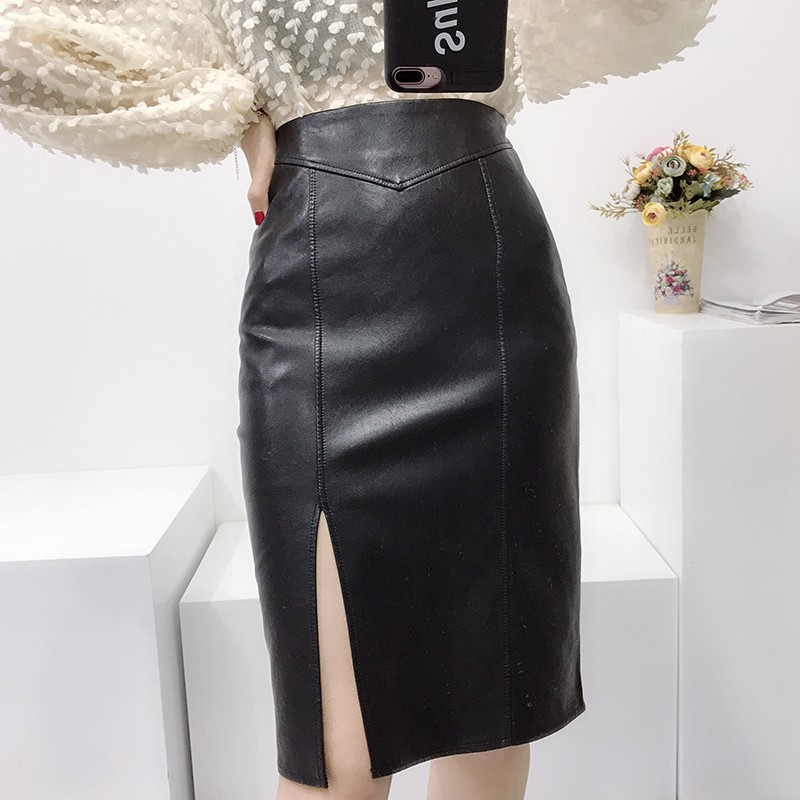 CHÂN VÁY DA BÚT CHÌ NỮ ULZZANG | BigBuy360 - bigbuy360.vn