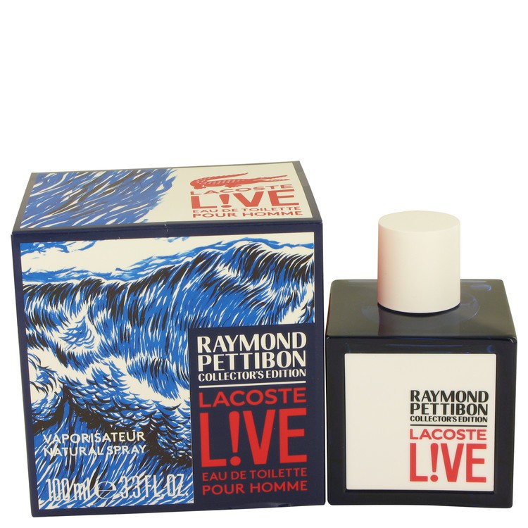 Nước hoa nam cao cấp authentic Lacoste Live (Limited Edition Raymond Pettibon) EDT 100ml (Pháp)