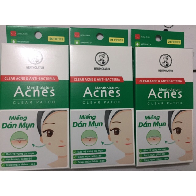 Miếng dán mụn Acnes Clear Patch 24 miếng