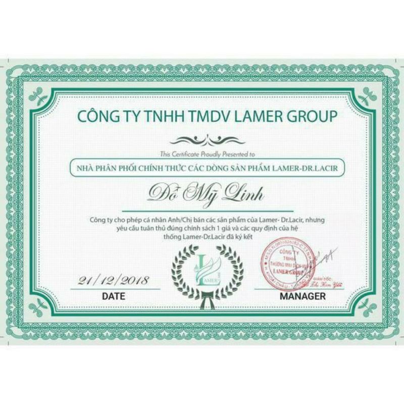 Viên siêu dưỡng chất Lamer Mom Dr Lacir