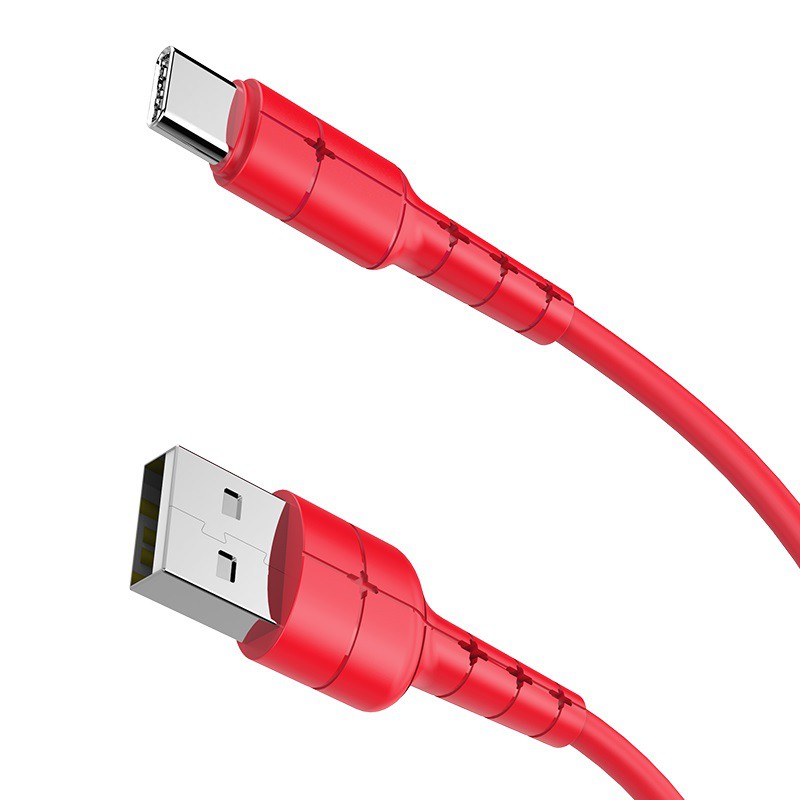 Cáp sạc USB Type C Hoco X30 dài 1.2m sạc nhanh 2.0A, có đèn LED báo sạc