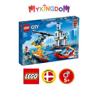 Đồ Chơi LEGO Trạm Cảnh Sát Tuần Tra & Cứu Hỏa Biển 60308