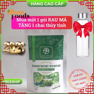 Bột Rau Má Cao Cấp Ohan Green,Bột Rau Má Sấy Lạnh Nhật Bản Nguyên Chất 100% Thanh Lọc Cơ Thể 50gram,Freeship