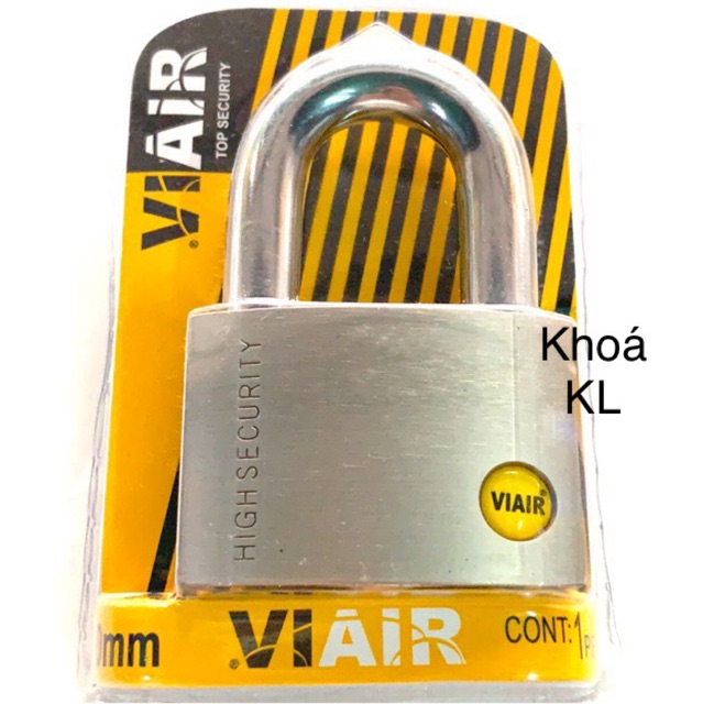 Ổ khoá 6 phân VIAIR chính hãng(khoá cầm chìa)