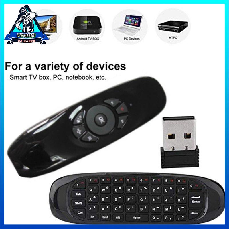 C120 Air Mouse Mini Keyboard Mouse Somatosensory Double-Sided Remote Control