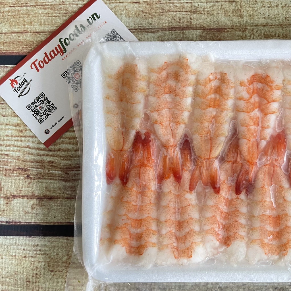 [CHỈ GIAO HCM] Tôm sushi luộc size 2L/4L (30 con/khay) [đông lạnh]