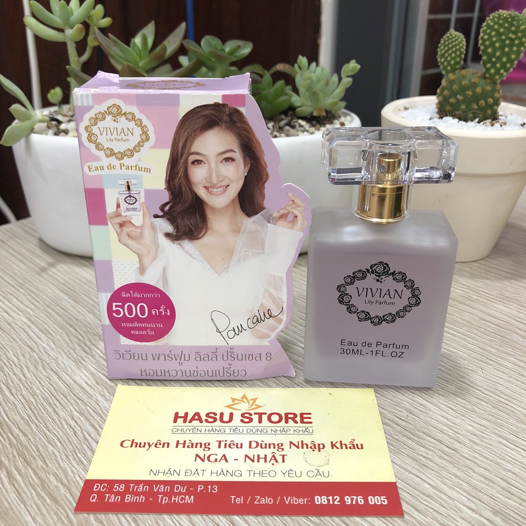 Nước Hoa Vivian Lily Perfum 30ml Thái Lan