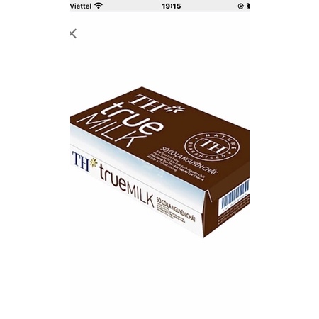 thùng 48 hộp sữa tươi tiệt trùng TH vị socola nguyên chất 110ml