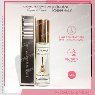 Tinh dầu nước hoa Pháp Midnight Rose 12ml - Quyến Rũ Sang Trong Ngọt Ngào