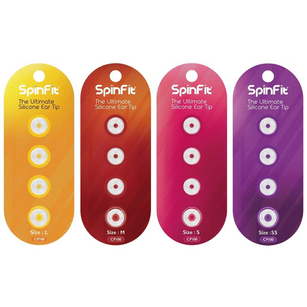 Nút Đệm Tai Nghe Silicon Spinfit Cp100 Cp800 Cp145 Cp240 Cho Tai Nghe Nhét Tai