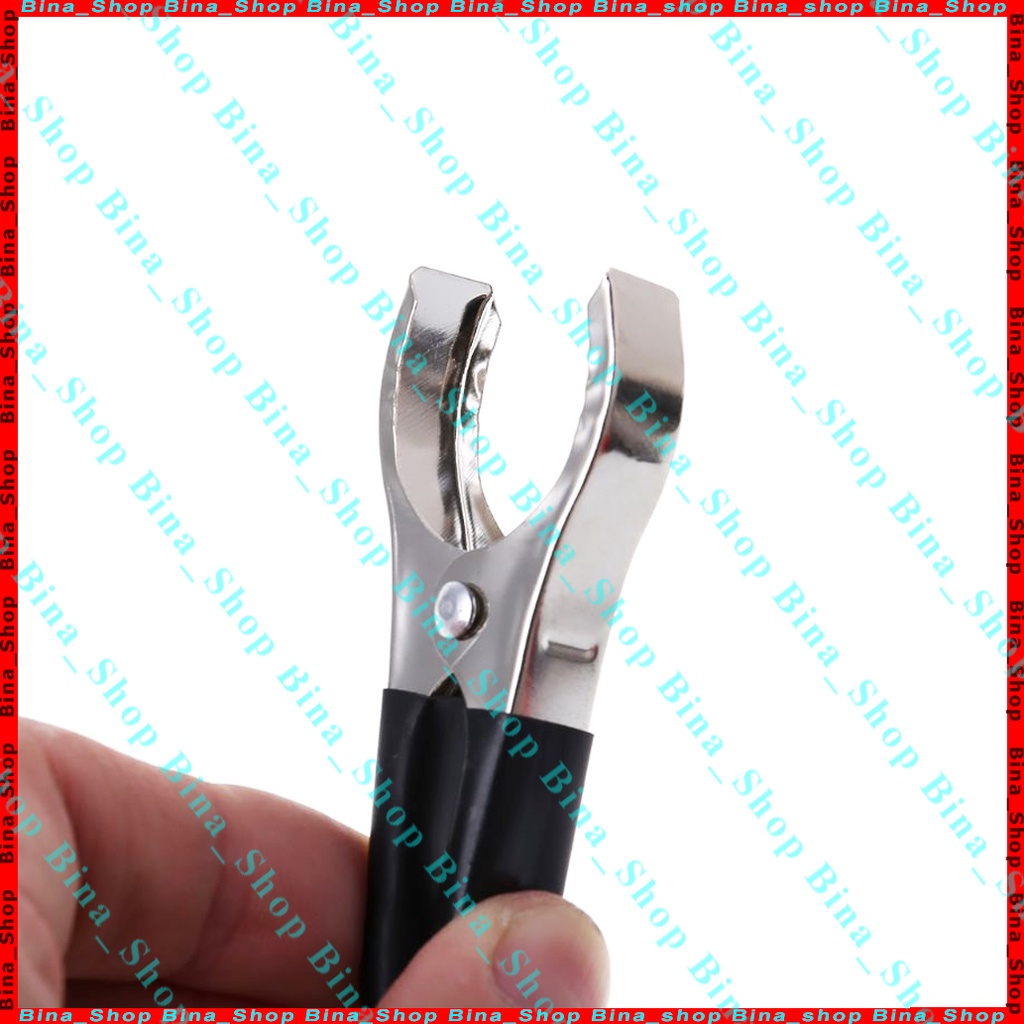 Đầu kẹp cá sấu 70mm, kẹp ắc quy màu đỏ/đen