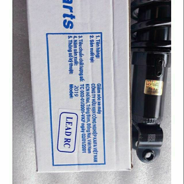 Giảm Xóc Sau Lead / SCR 110cc + Lead 125cc Hiệu KaiFa