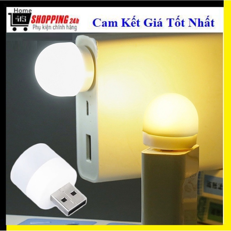 Đèn led mini đọc sách cắm sạc USB tiện dụng