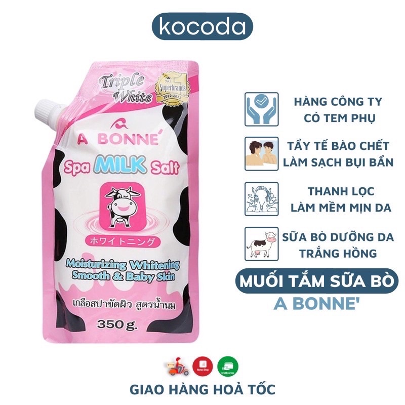 Tẩy Da Chết Muối Bò