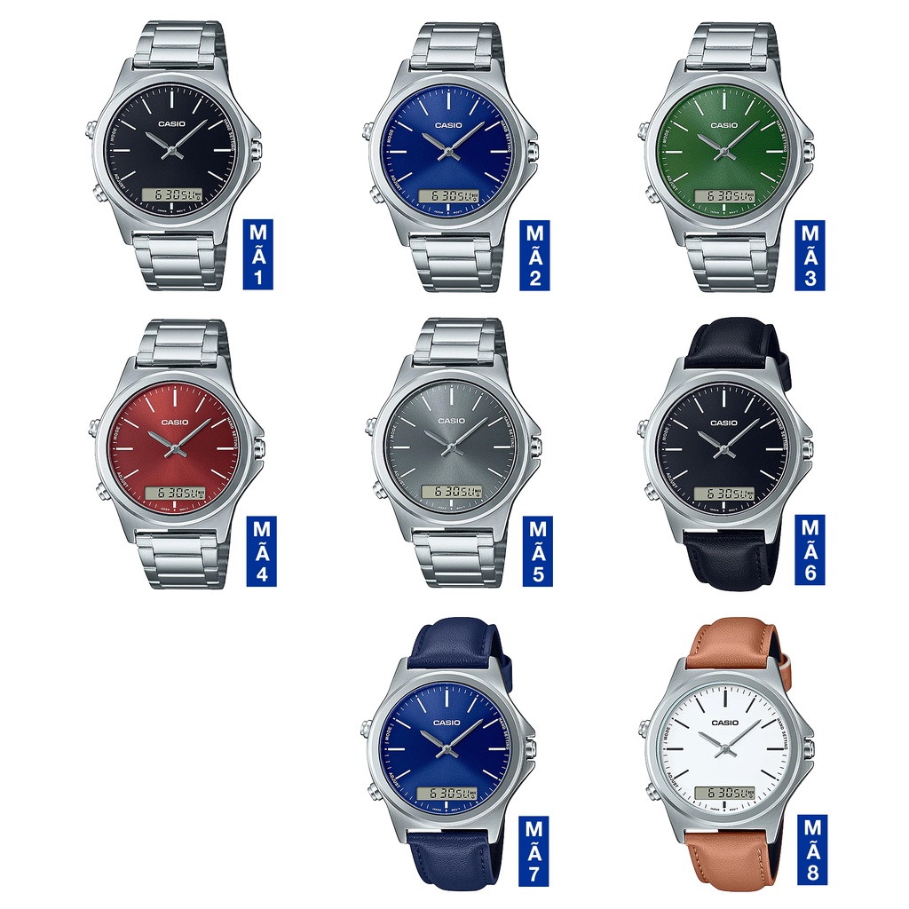 Đồng hồ nam Casio Standard chính hãng Anh Khuê MTP-VC01 Series (41mm)