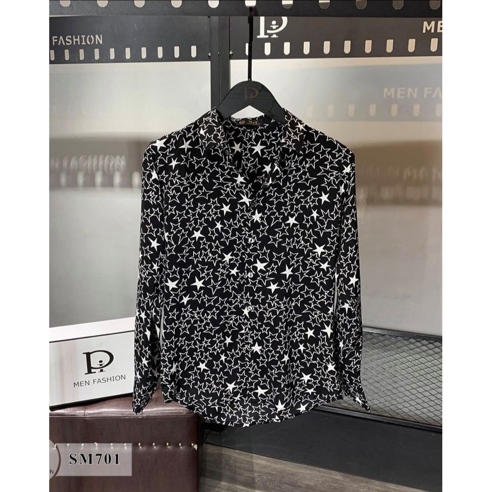 [SIÊU PHẨM]💥Áo sơ mi nam dài tay ❤️FREESHIP❤️ áo sơ mi kiểu hàn quốc họa tiết đẹp chất lụa thoáng mát thời trang | BigBuy360 - bigbuy360.vn