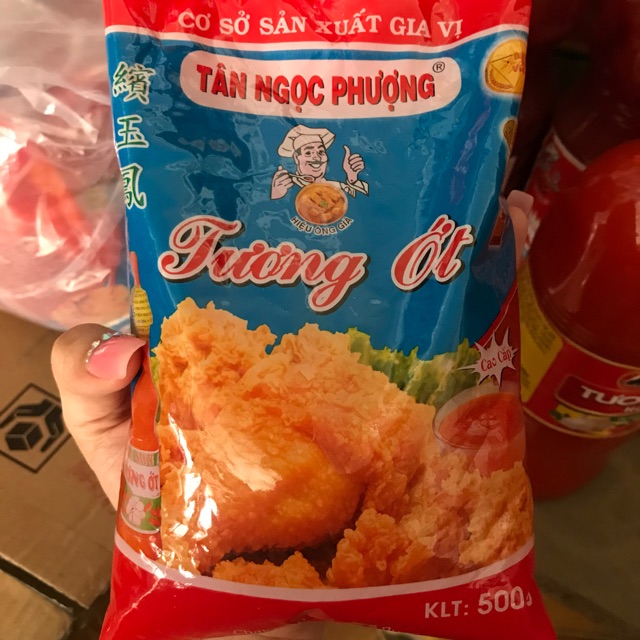 Tương ớt hiệu ông già gói 500g