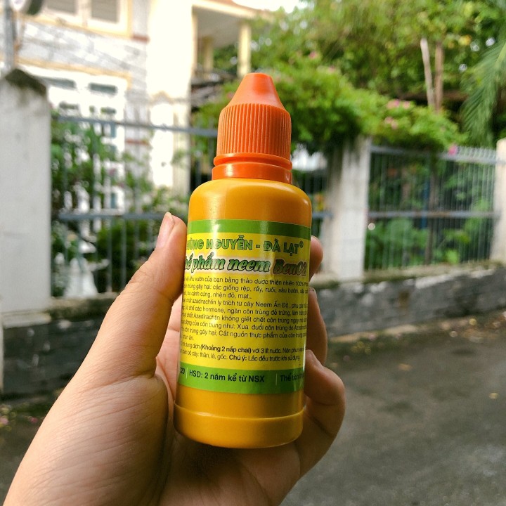 Chế phẩm neem Hùng nguyễn đà lạt chai 80ml