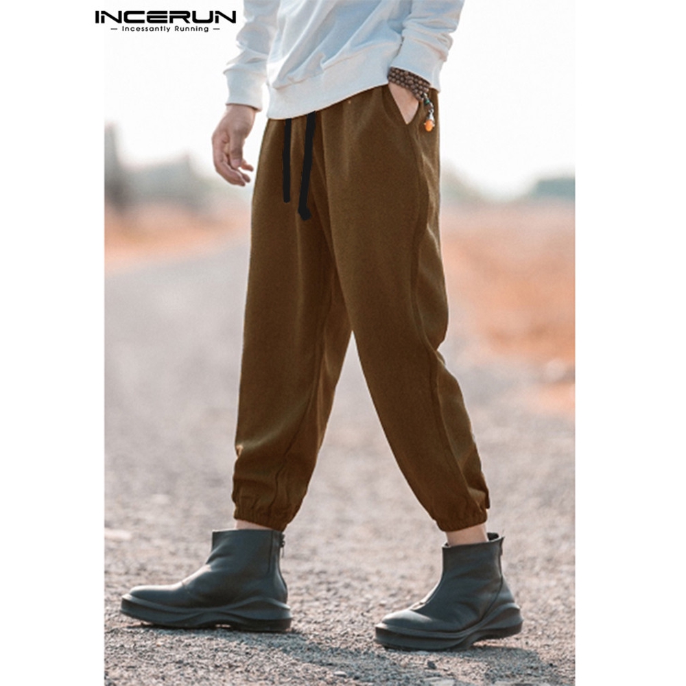 Quần dài INCERUN thiết kế thời trang dành cho nam giới | BigBuy360 - bigbuy360.vn
