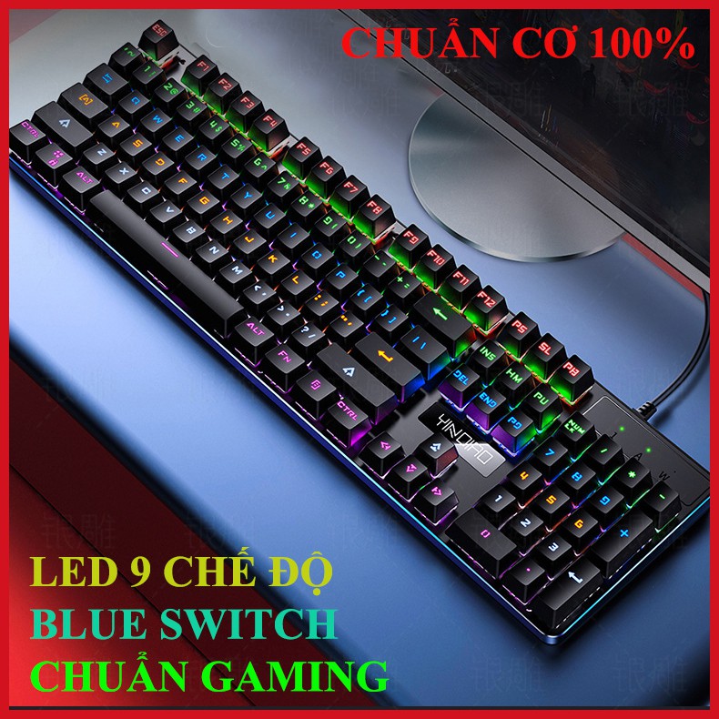 [CƠ BLUESWITCH] Bàn phím cơ ZK3 GAMING  cực chất phím tạch tạch, led full chế độ....Bảo Hành 6 Tháng