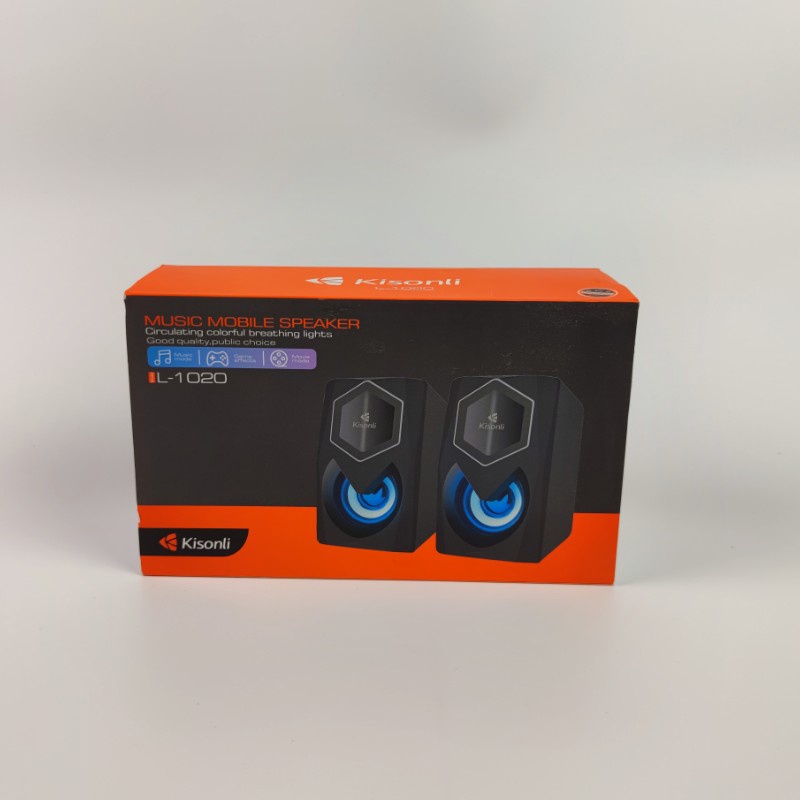 Loa vi tính Kisonli L-1020 có led - thiết kế hiện đại  Phụ kiện 1986