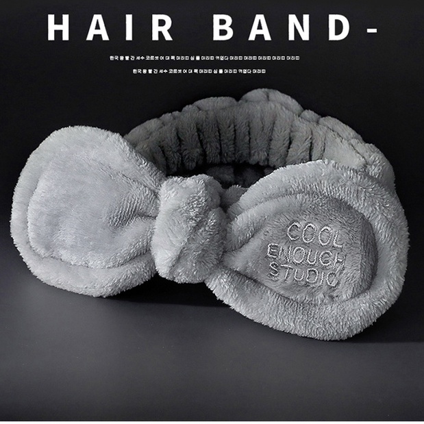 Băng Đô Cài Tóc Bằng Vải Thời Trang Hàn Quốc Cho Nam Nữ