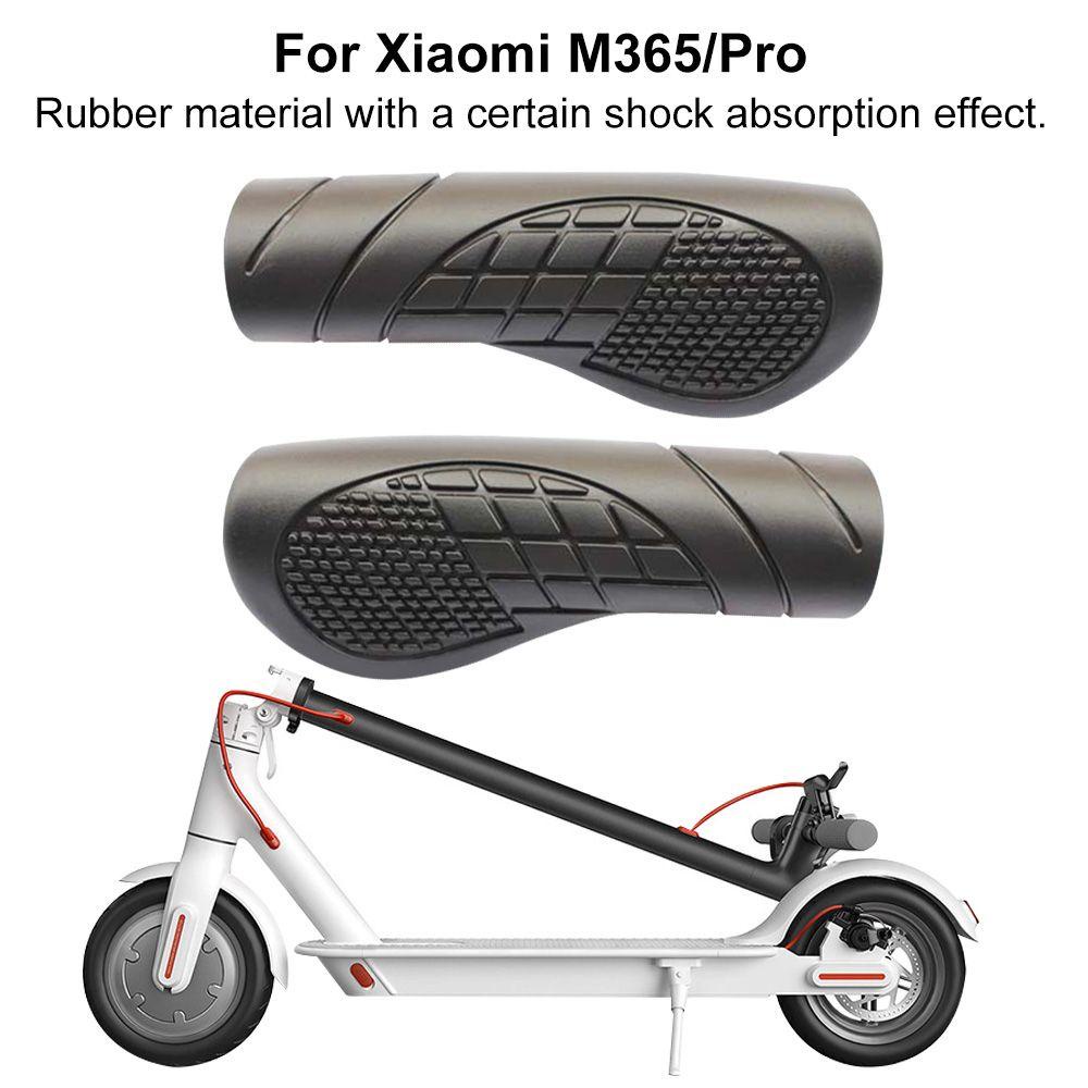 1 Cặp Vỏ Bọc Tay Lái Xe Scooter Điện Xiaomi M365 / Pro Bằng Cao Su